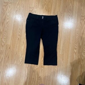 Alfani Petite Black Trousers
